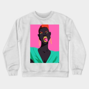 Neon Queen Crewneck Sweatshirt